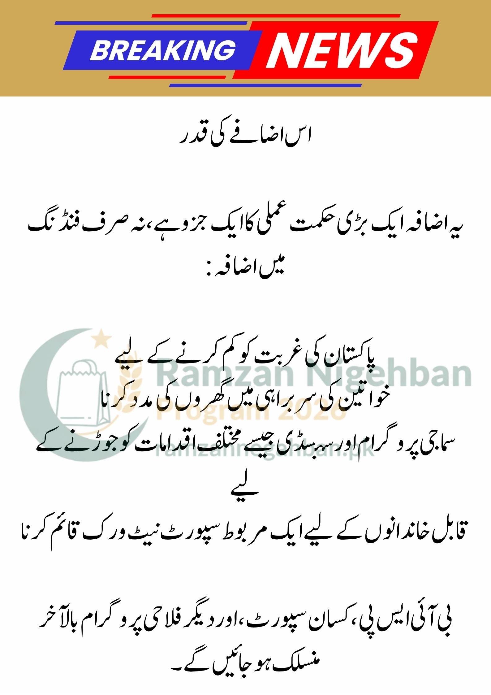 BISP 19,500 Increase 2027