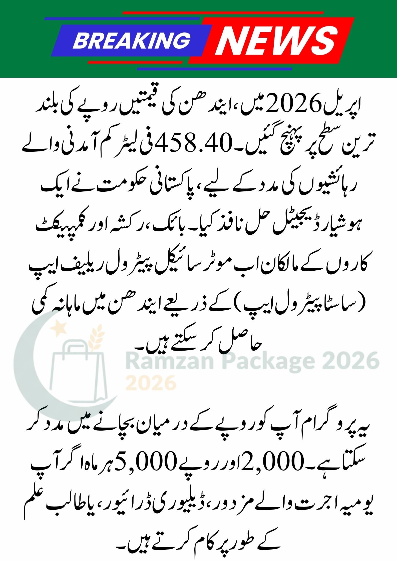 Motorcycle Petrol Relief App 2026