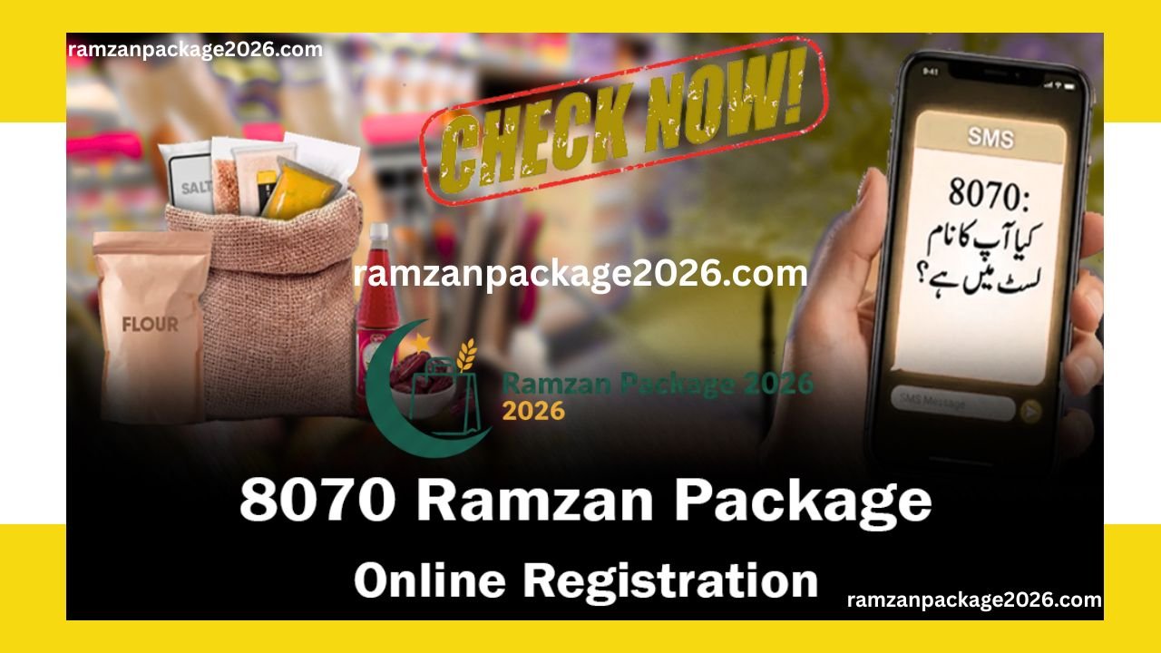 8070 Ramzan Package Online Registration February 2026: Your Complete Guide