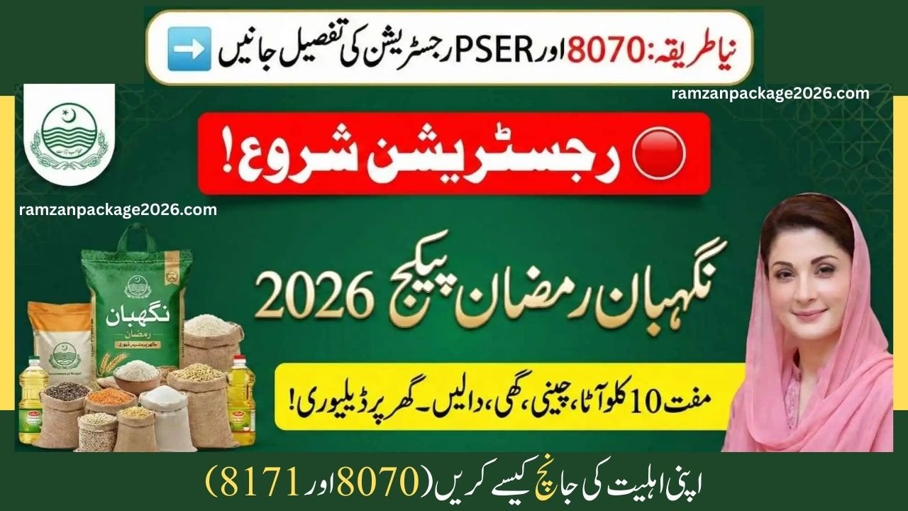 Ramzan Package 2026: Nigehban Rashan Program Updates