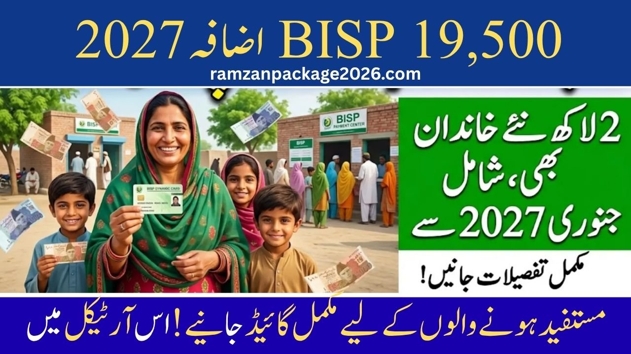 BISP 19,500 Increase 2027